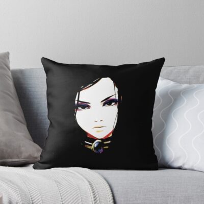Ergo Proxy Re-l Mayer's Face Throw Pillow